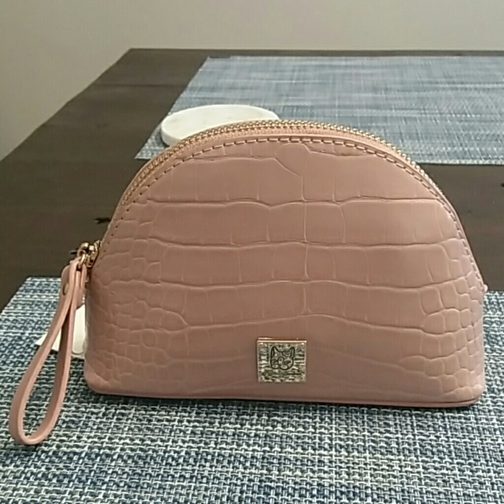 SALE! RB Saint Laurent Cosmetic Case-Pink - Picture 2 of 7